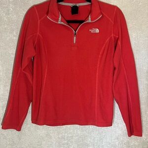 The North Face Women's Vibrant Red Cowl Sweater